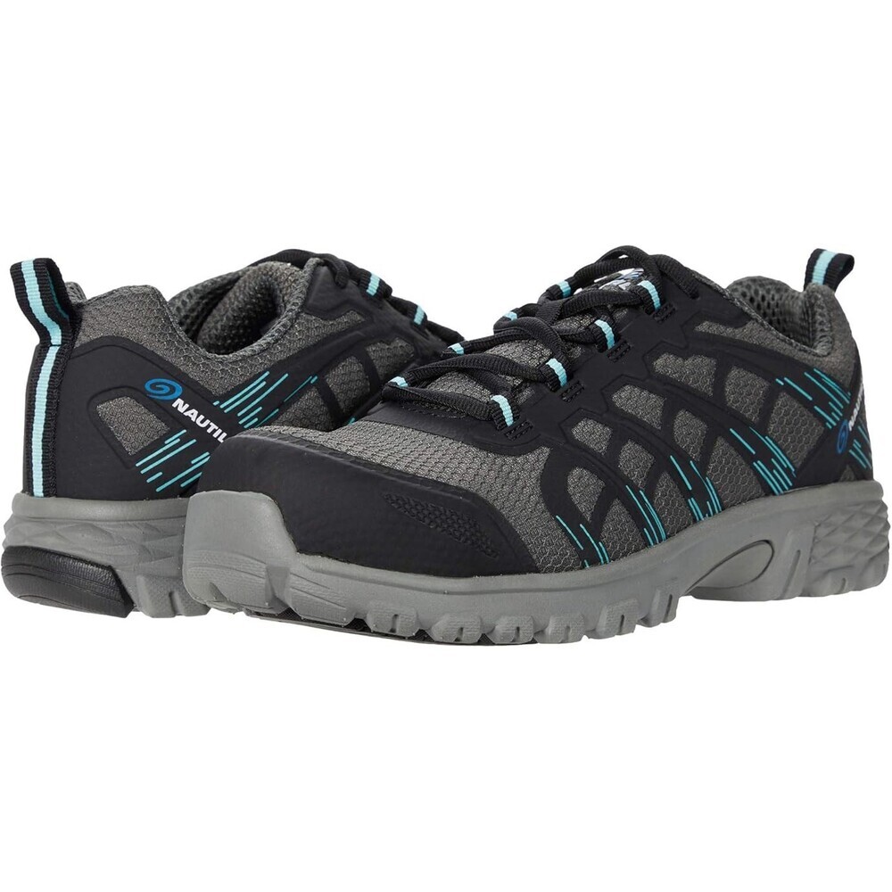 Nautilus Stratus N1951 Women's 7.5 B Gray Composite Toe EH Work Shoes HAWK624